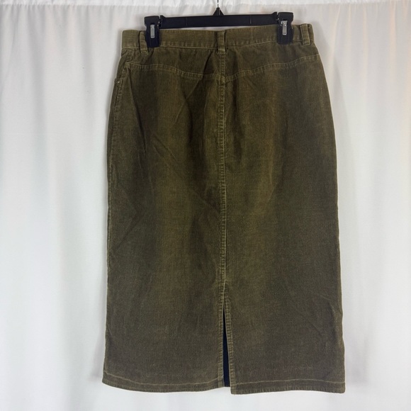 Jones Sport Skirt Size 10 Olive Green Stretch
Corduroy Casual Country Boho Twee - Picture 7 of 12